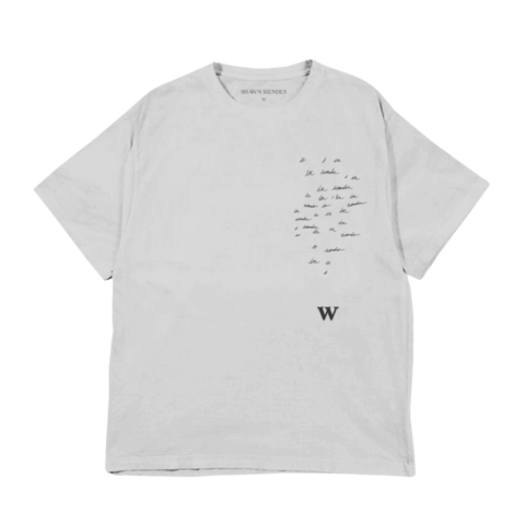 W by Shawn Mendes - T-Shirt - shop now at Shawn Mendes store