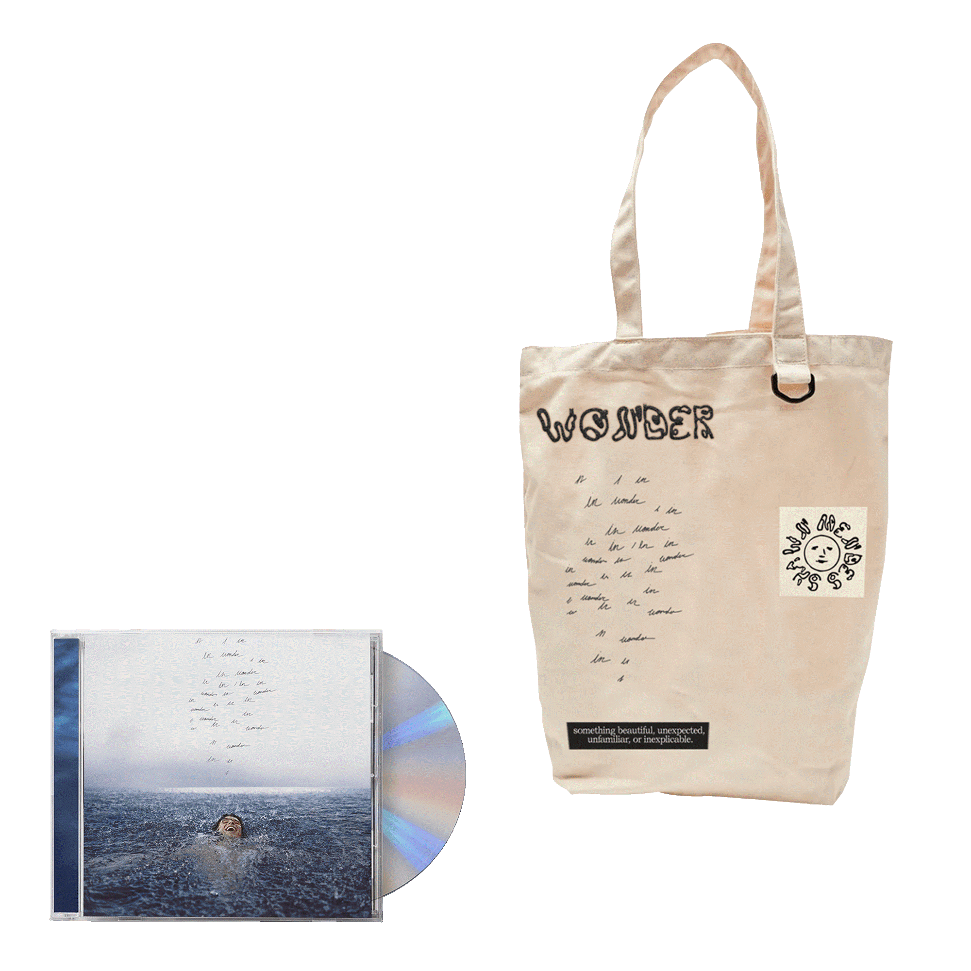 Shawn Mendes WONDER (STANDARD CD + TOTE) CD Bundle 36787